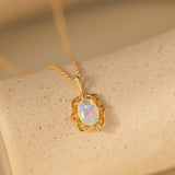 Victorian Opal Necklace (S925)