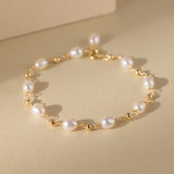 STMG Natural Freshwater Pearl Bracelet