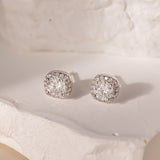 STMG Moissanite Diamond Stud Earrings