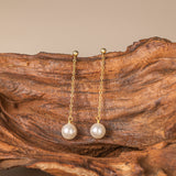 STMG Pearl Drop Dangle Earrings