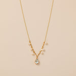 STMG Natural Pearl Droplet Necklace