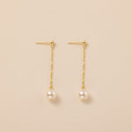 STMG Pearl Drop Dangle Earrings