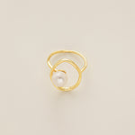 STMG Natural Baroque Pearl Ring