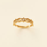 Rebe verstellbarer Ring (S925)