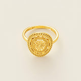 Victorian Style Adjustable Ring (S925)