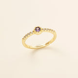 STMG Sapphire Adjustable Ring 