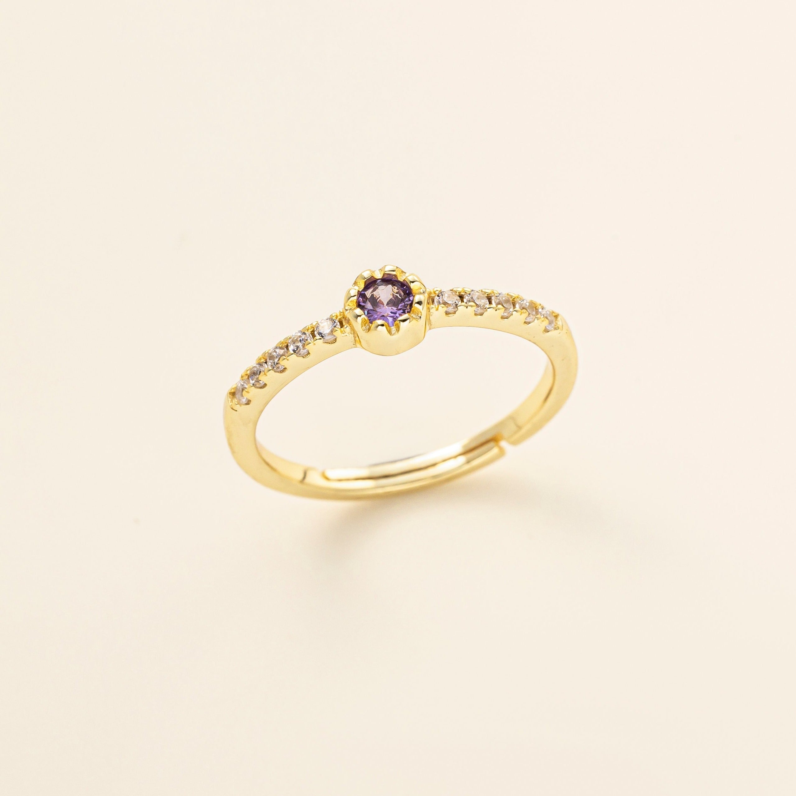 STMG Sapphire Adjustable Ring 