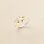 STMG Tiny Leaf Adjustable Ring