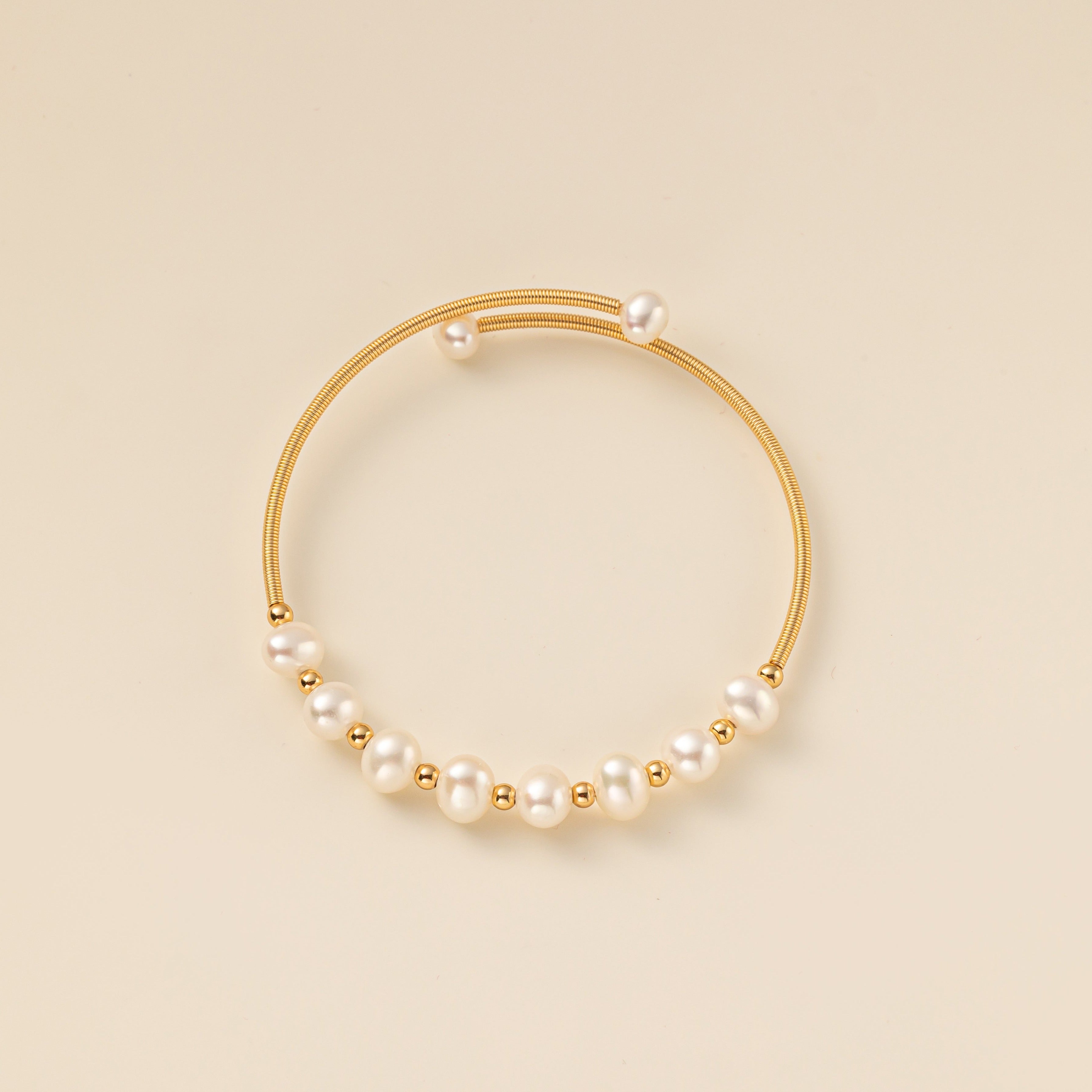 STMG Natural Pearls Bracelet