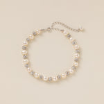 STMG Natural Pearl with Sparkly Beads Bracelet 