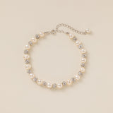 STMG Natural Pearl with Sparkly Beads Bracelet 