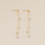 STMG Pearl Dangle Earrings