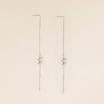 STMG Olive Leaf Threader Earrings