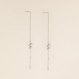 STMG Olive Leaf Threader Earrings