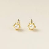 STMG Tiny Pearl Stud Earrings