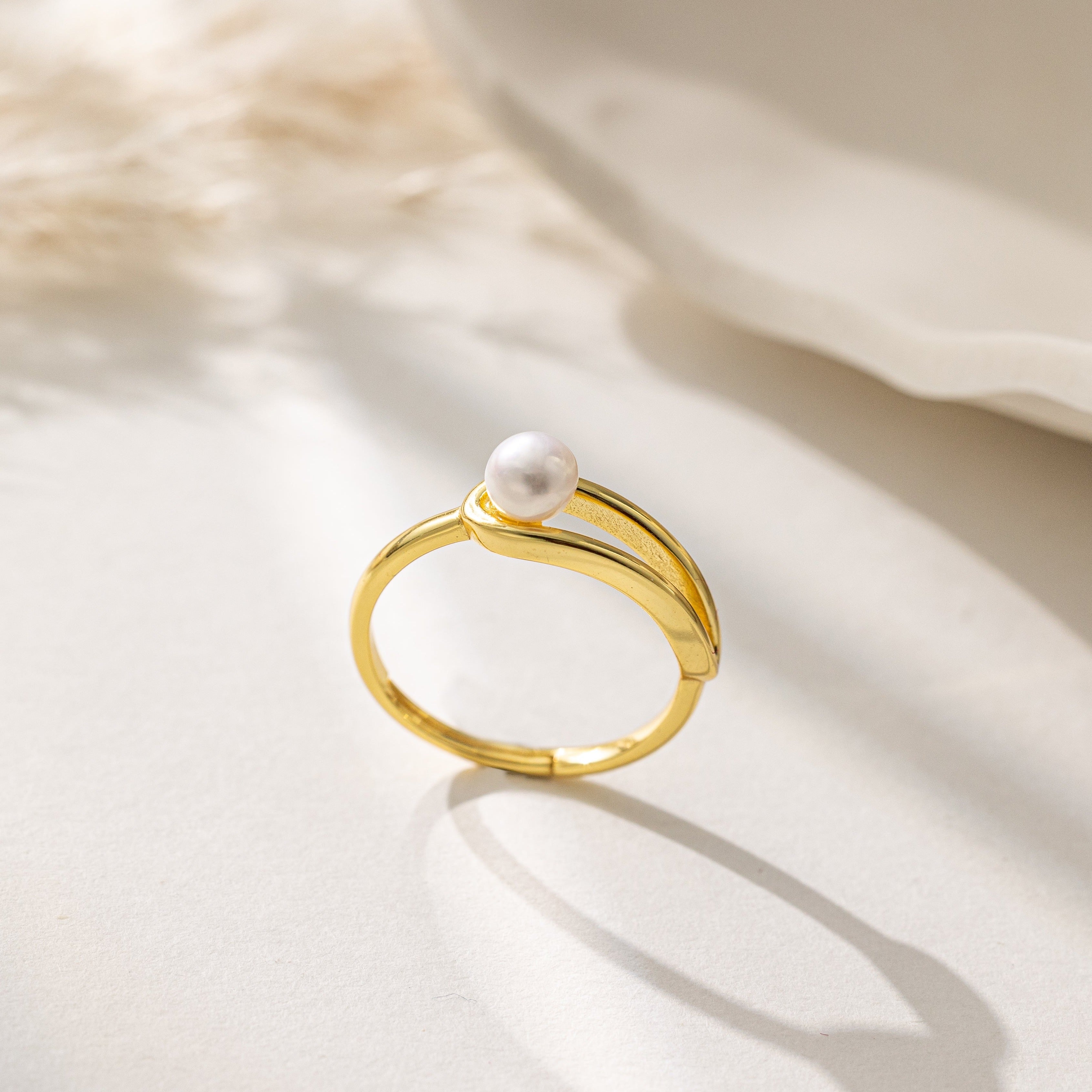 STMG Natural Freshwater Pearl Ring