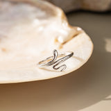 STMG Tiny Snake Adjustable Ring