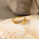 Rebe verstellbarer Ring (S925)