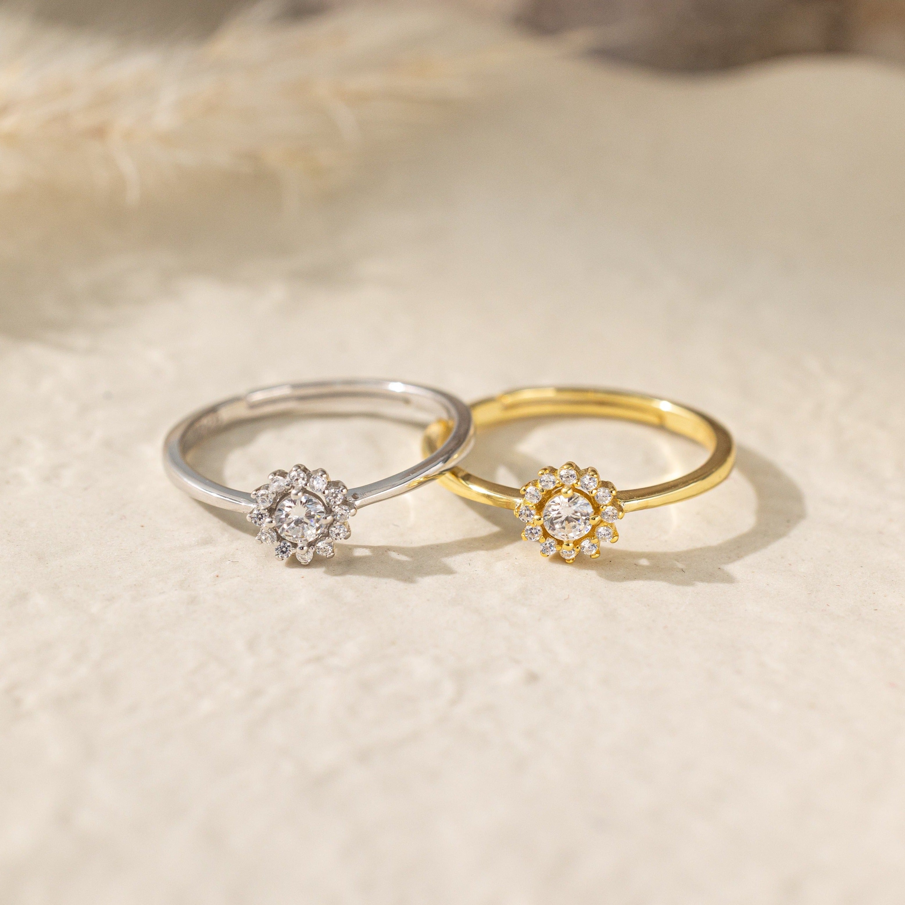 STMG Sunflower Ring in 2 colours