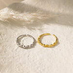 STMG Tiny Hollow-out Adjustable Ring in 2 colours