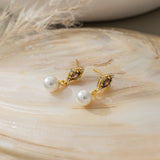 STMG Pearl Dangle Earring