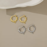 STMG Minimalist Lace Hoops in 2 colours