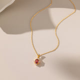 STMG Red Ruby Necklace