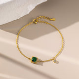 STMG Green Emerald Bracelet