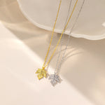 STMG Maple Leaf Necklace in 2 colours