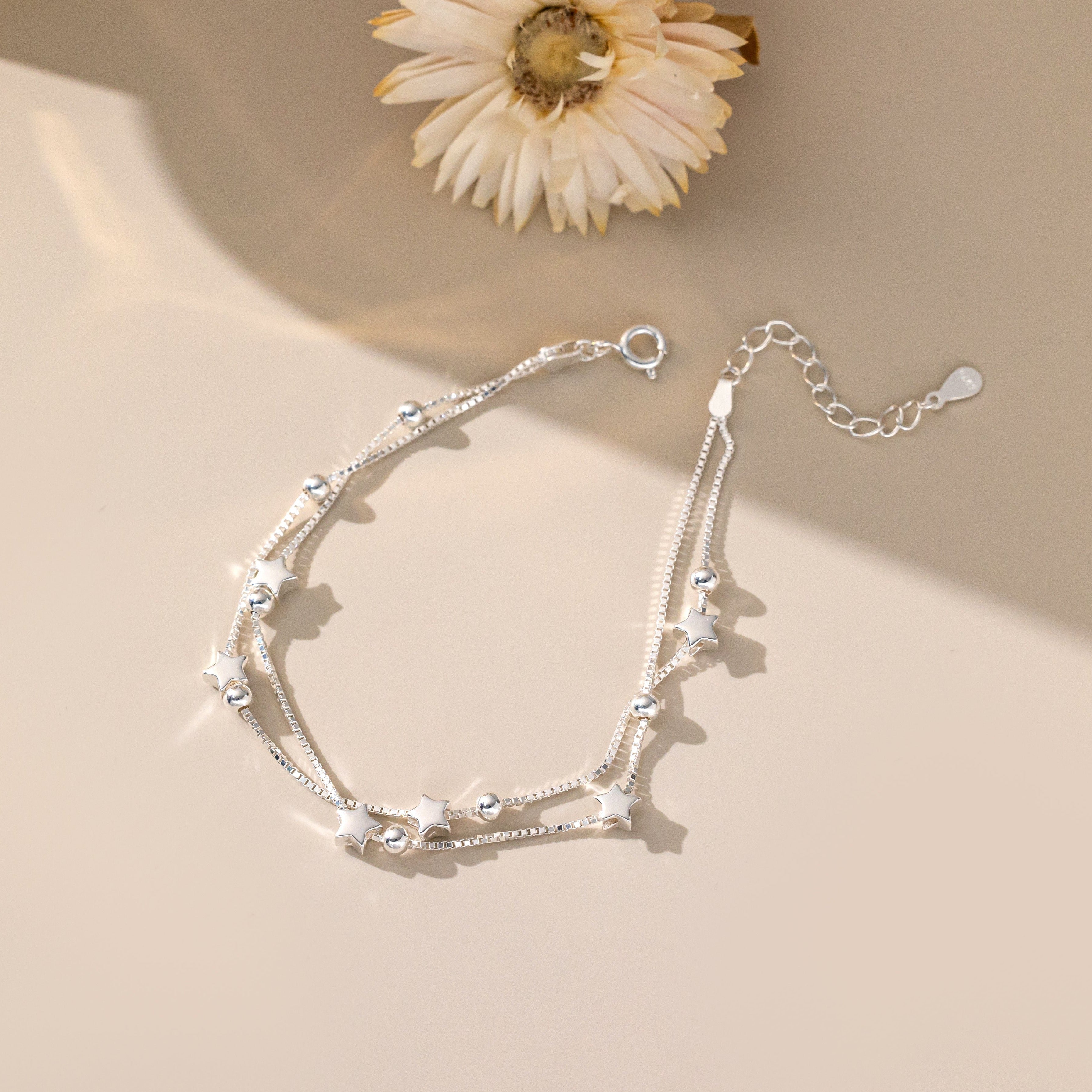 STMG Little Twinkle Star Bracelet in silver