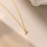 STMG Tiny Rose Necklace