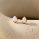 STMG Opal Droplet Stud Earrings