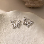 STMG Minimalist Butterfly Hoops 