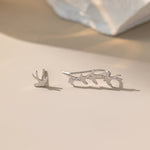 STMG Swallow Ear Crawler Stud Earrings