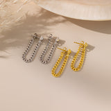 Chain Tassel Dangle Earrings in 2 colours