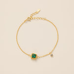 STMG Green Emerald Bracelet