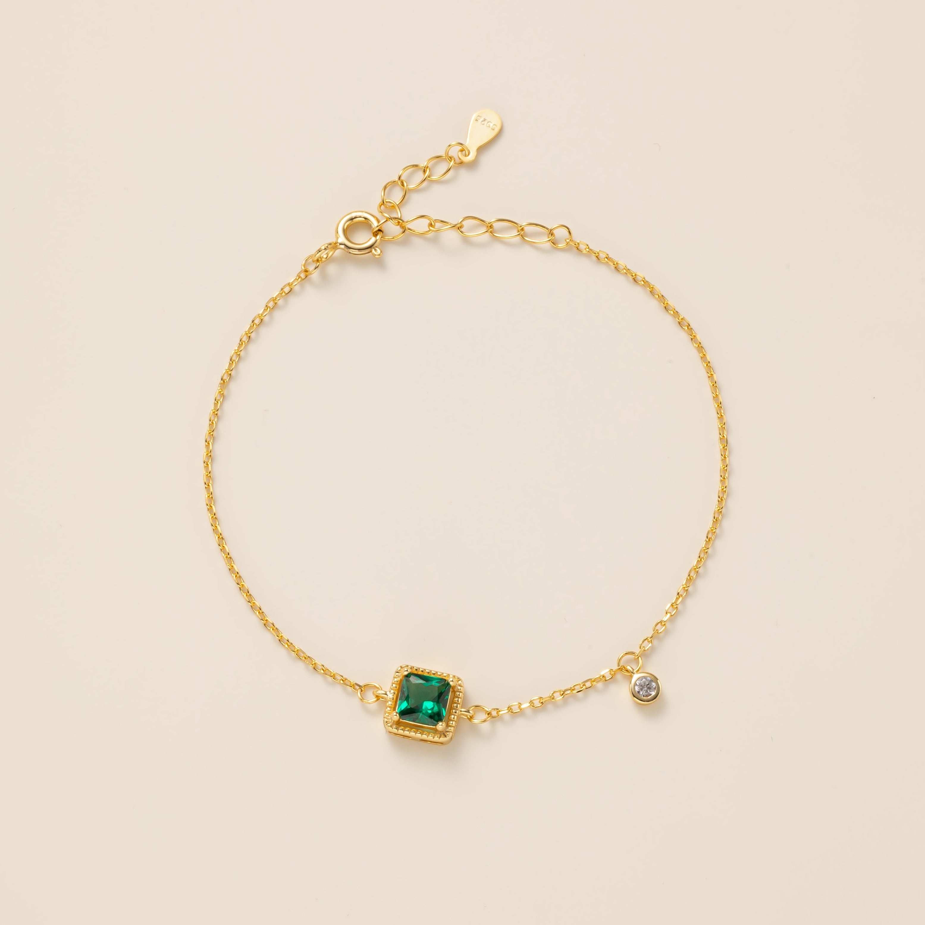 STMG Green Emerald Bracelet