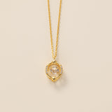 STMG Sparkly CZ Star Necklace