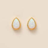 STMG Opal Droplet Stud Earrings