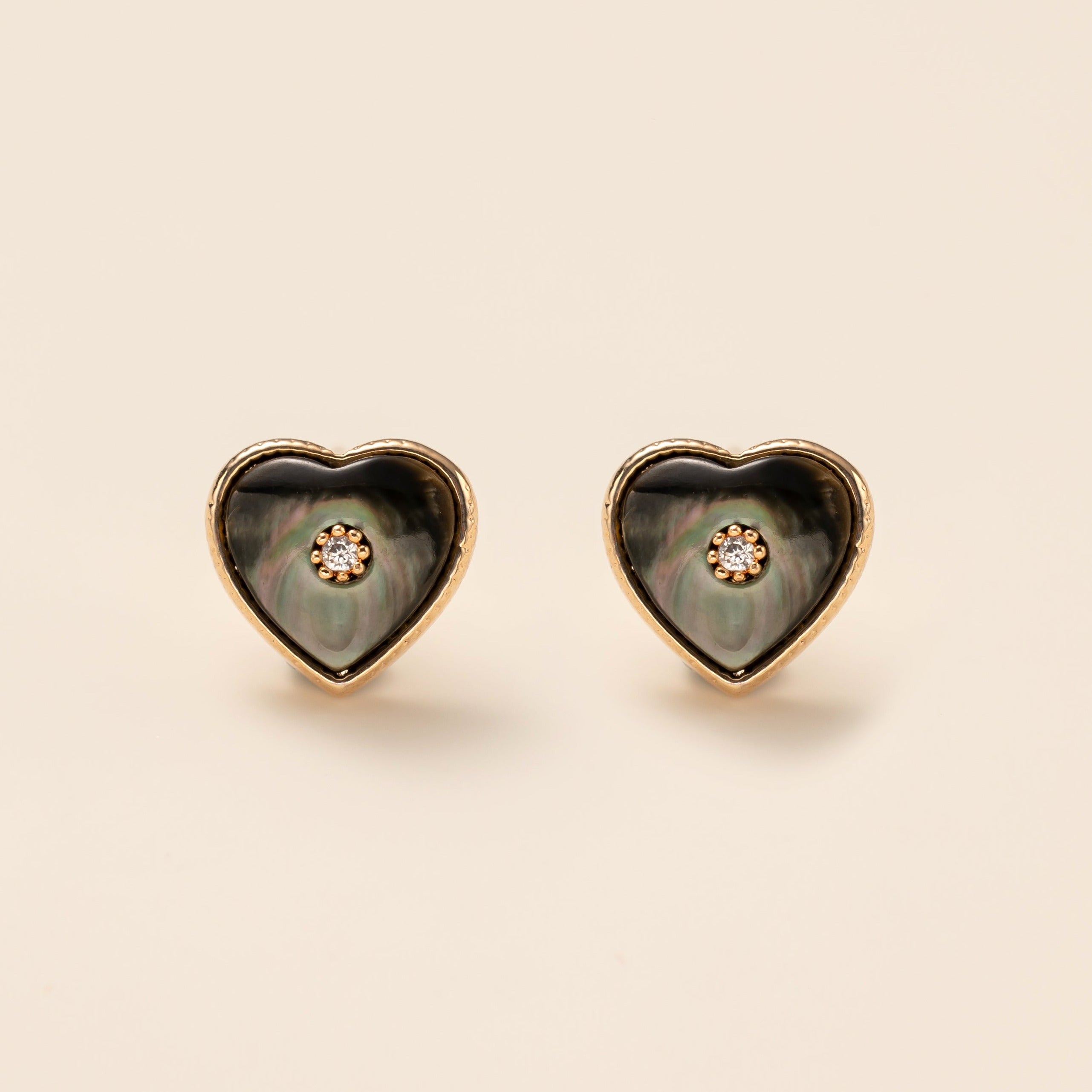 STMG Heart Stud Earrings 