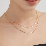 STMG Minimalist Duo Layer Choker Necklace