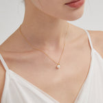 STMG Natural Freshwater Pearl Necklace in gold