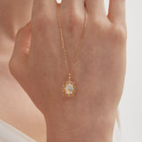 Victorian Opal Necklace (S925)