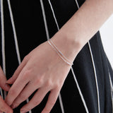 Vertical Bar Bracelet (S925)