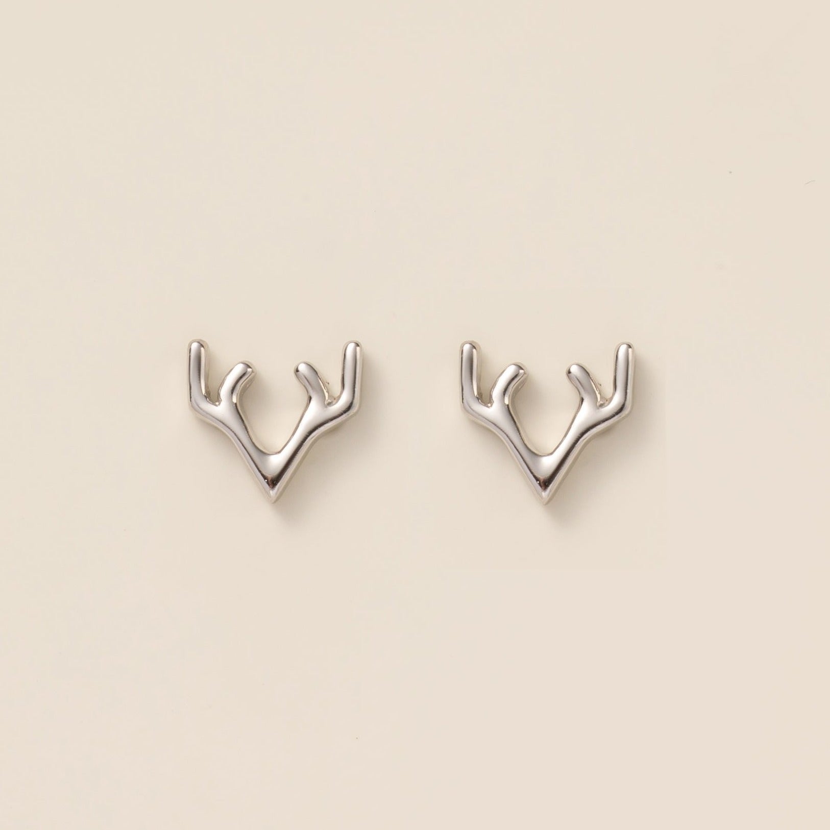 Antler Stud Earrings