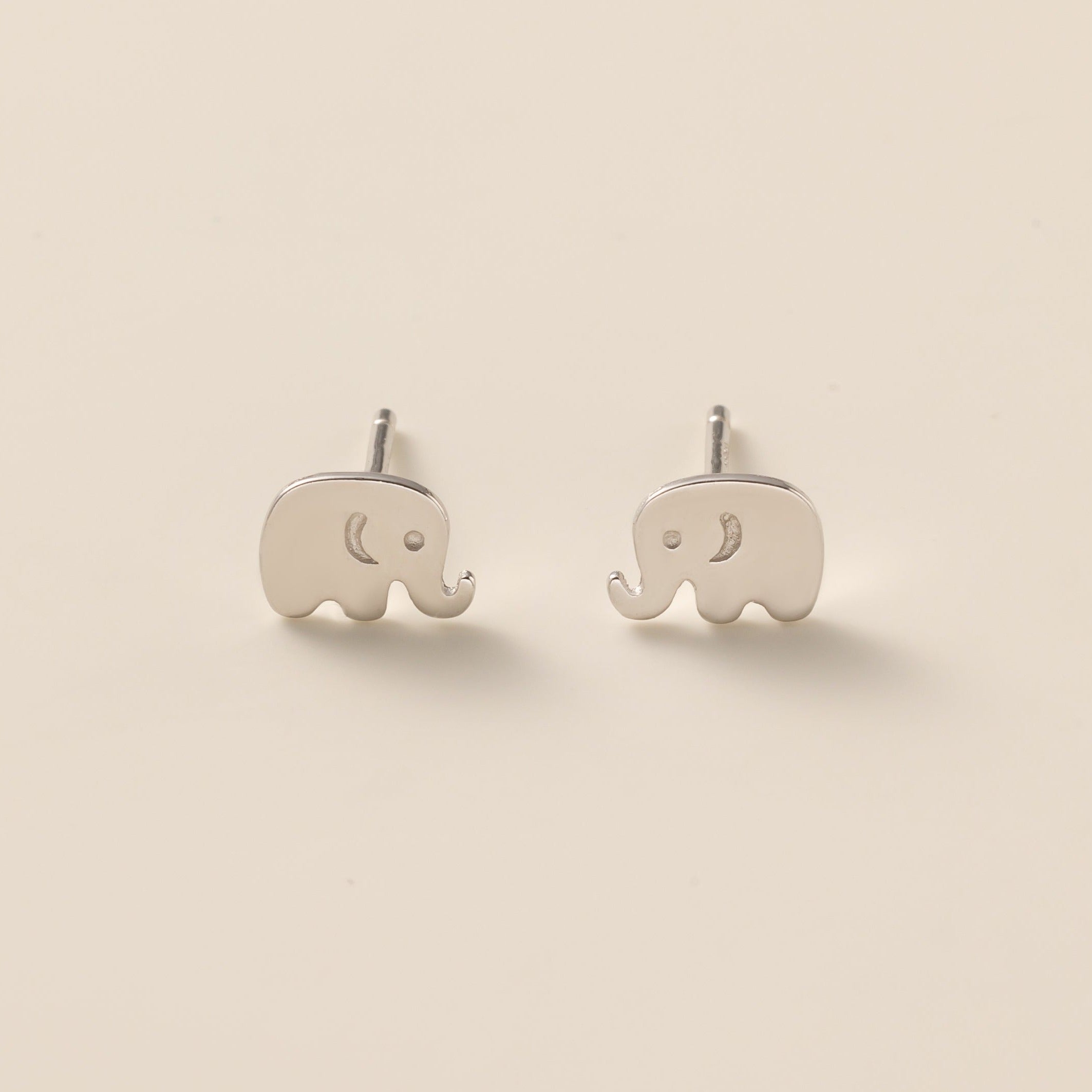 Elephant Stud Earrings