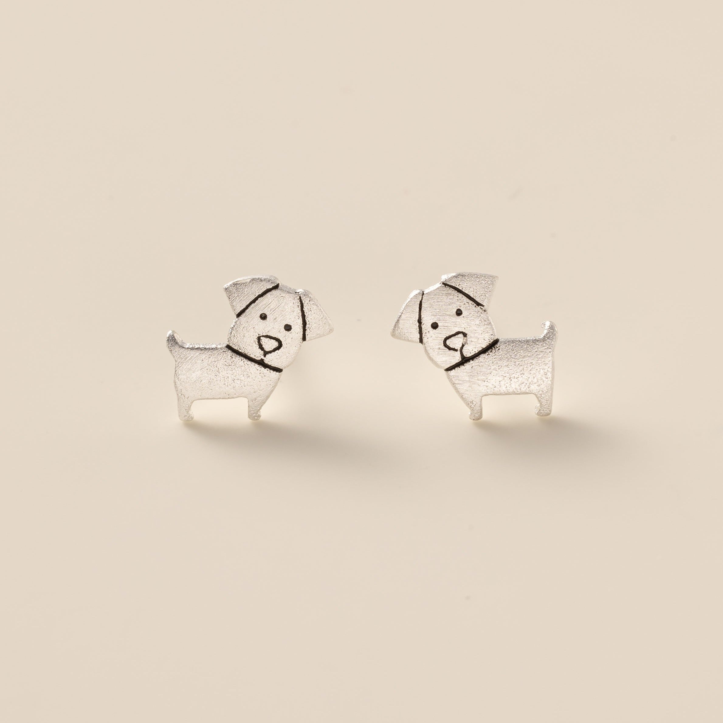 Dog Stud Earrings