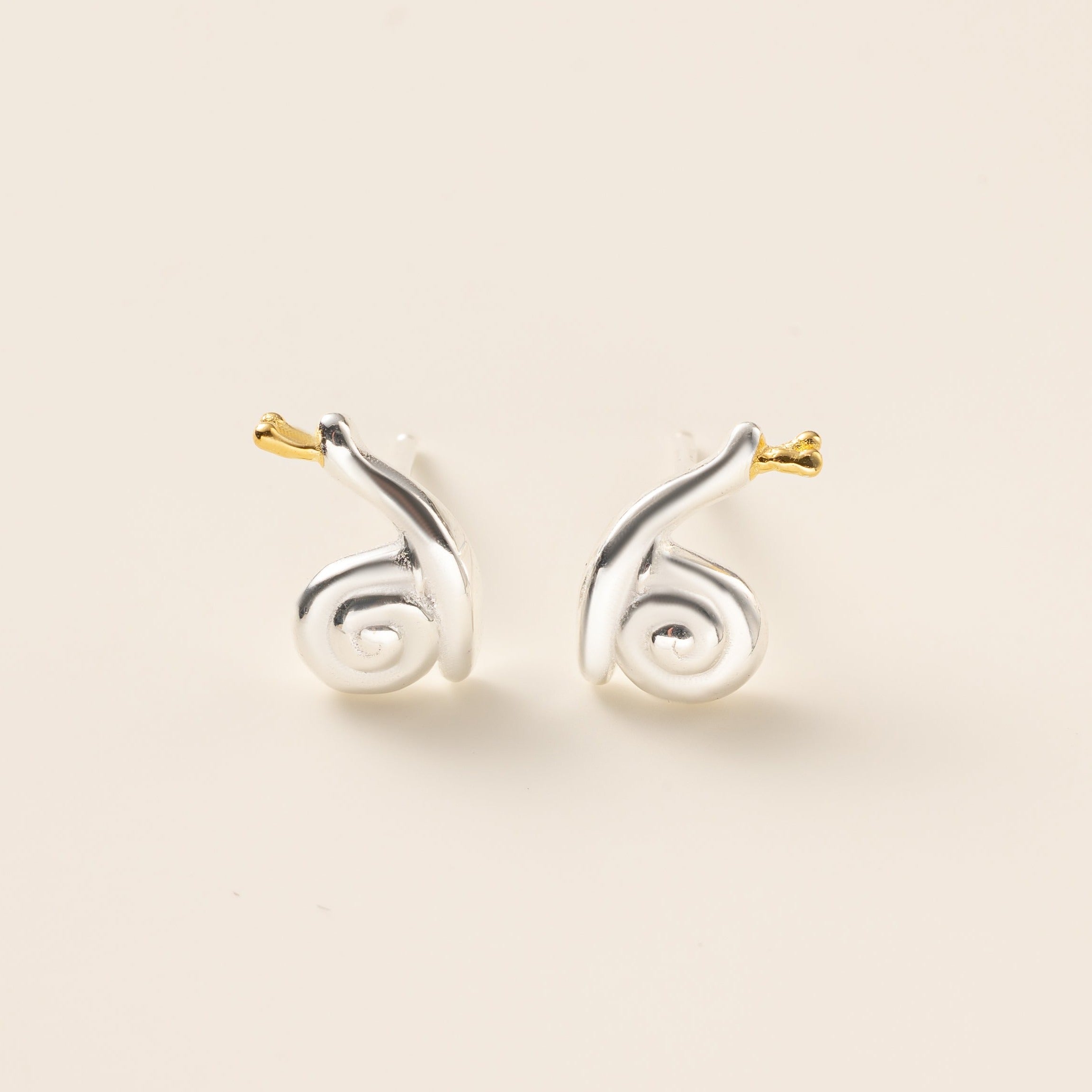 STMG Snail Stud Earrings