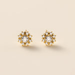 STMG Sunflower Stud Earrings