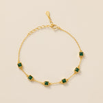 STMG Green Emerald Bracelet 